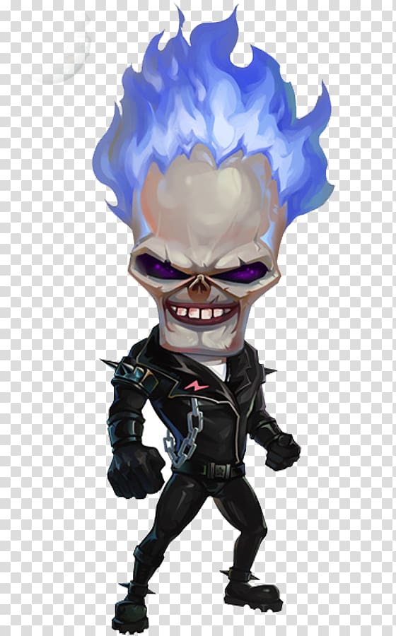Ghost Rider Character Cartoon, Ghost Skeleton transparent background PNG clipart
