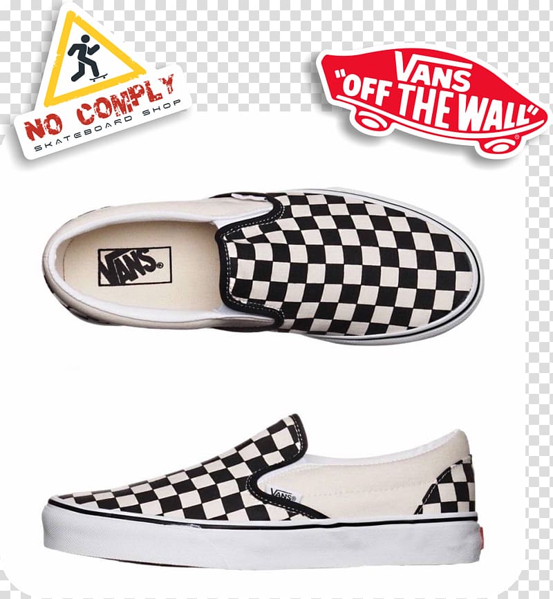 Vans Classic Slip-On Slip-on shoe Sneakers, Vans off the wall transparent background PNG clipart