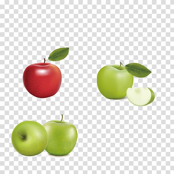 Granny Smith Apple Red Delicious, Exquisite and delicious red apple green transparent background PNG clipart