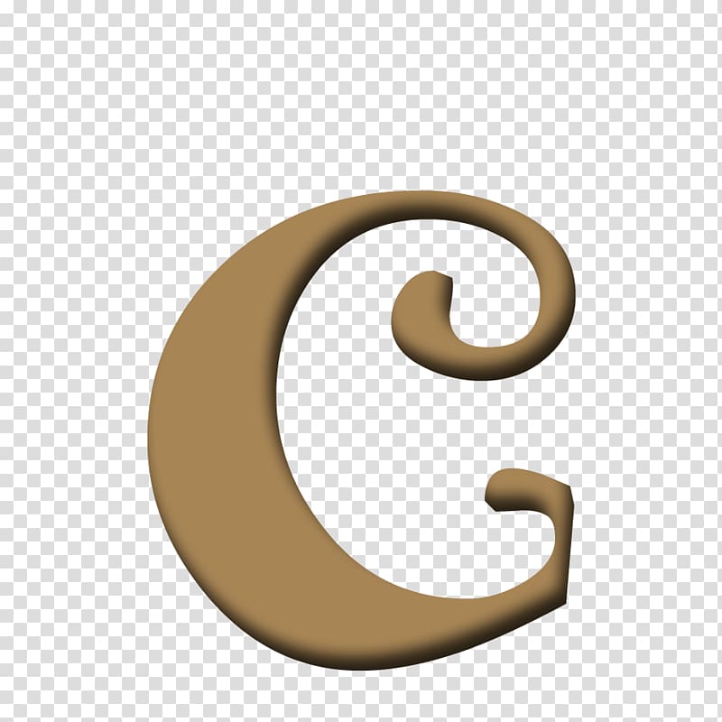 Number Symbol Circle Font, letter C transparent background PNG clipart