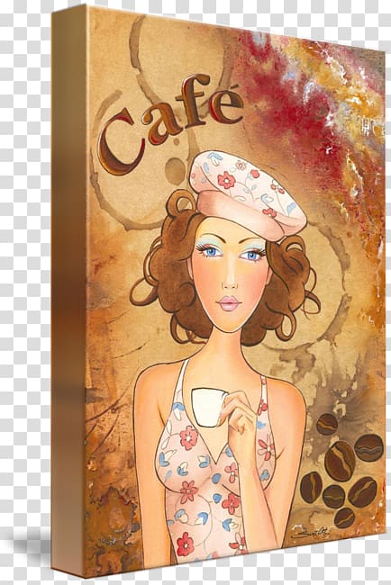 Coffeehouse Nam cafe restaurant Hurom Juice Cafe, coffee girl transparent background PNG clipart