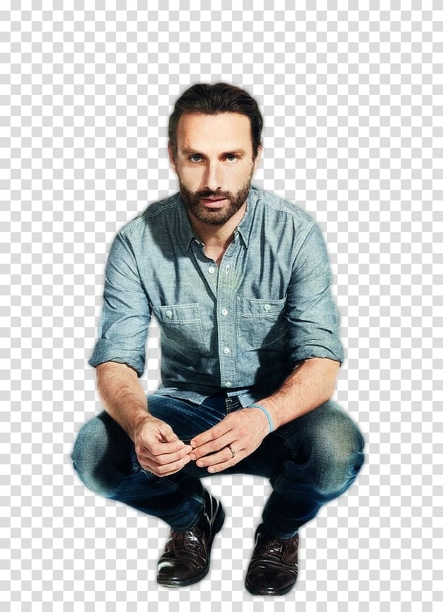 Andrew Lincoln The Walking Dead Rick Grimes Michonne Men\'s Health, andrew transparent background PNG clipart