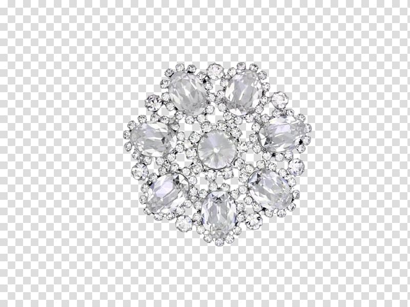 Brooch Dell , Simple jewelry transparent background PNG clipart