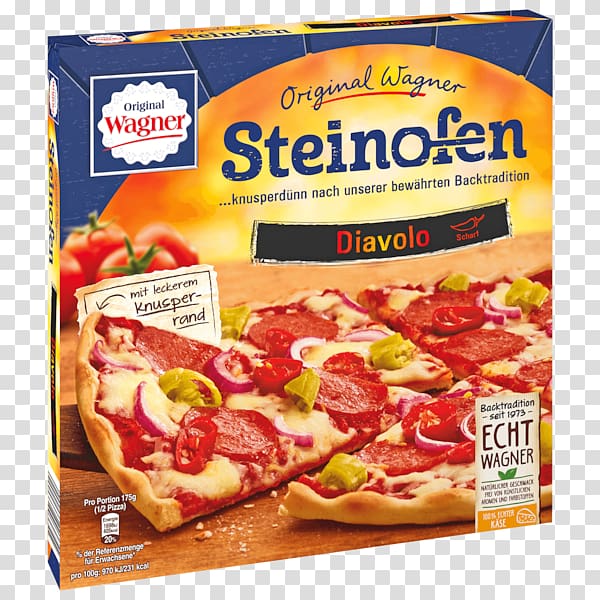 Pizza Tarte flambée Mozzarella Nestlé Wagner Salami, pizza transparent background PNG clipart