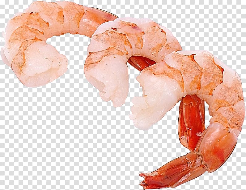 three peeled shrimp illustration, Coconut shrimp Prawn cocktail , Shrimps transparent background PNG clipart
