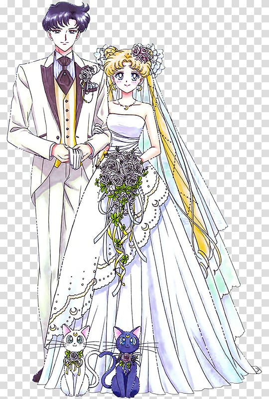 Tuxedo Mask Sailor Moon Chibiusa Manga Wedding, sailor moon transparent background PNG clipart
