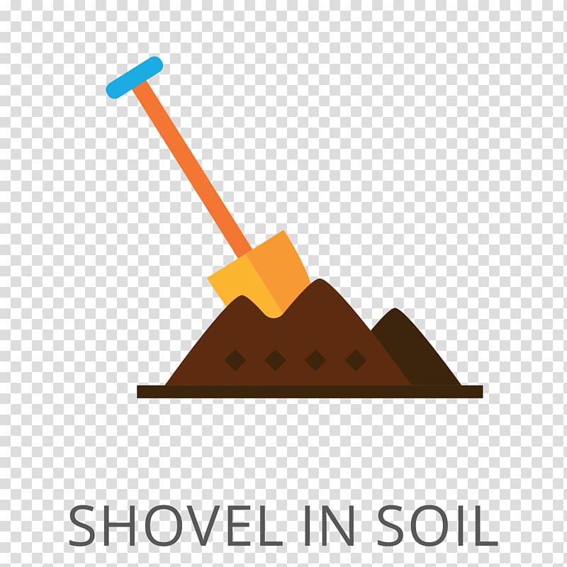 Shovel Soil Icon, shovel transparent background PNG clipart