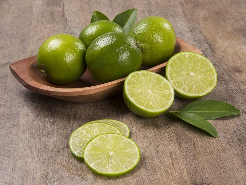 Persian lime Organic food Key lime Dried lime, lime transparent background PNG clipart