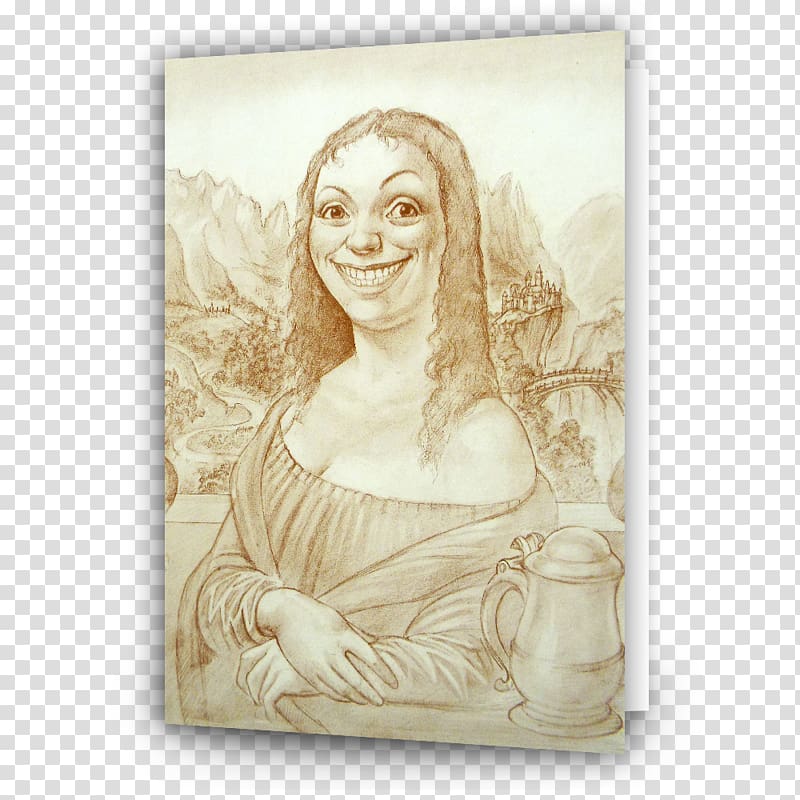 Mona Lisa Portrait The Motive Author, Nanny Ogg transparent background PNG clipart