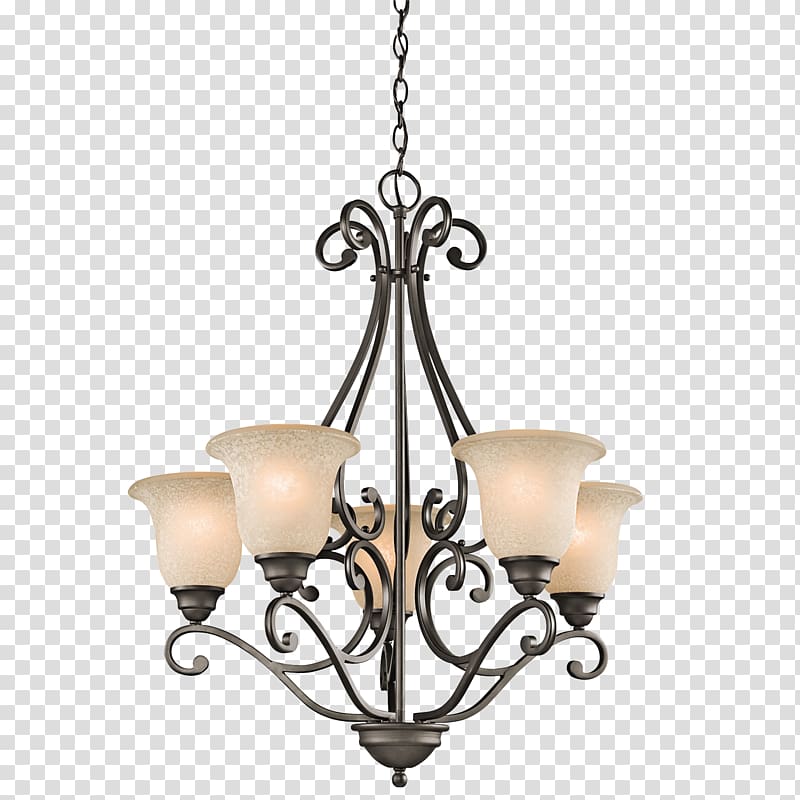 Lighting Chandelier Incandescent light bulb Pendant light, chandelier pattern transparent background PNG clipart