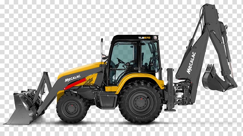 Caterpillar Inc. Backhoe loader Heavy Machinery Groupe MECALAC S.A., types of backhoes transparent background PNG clipart