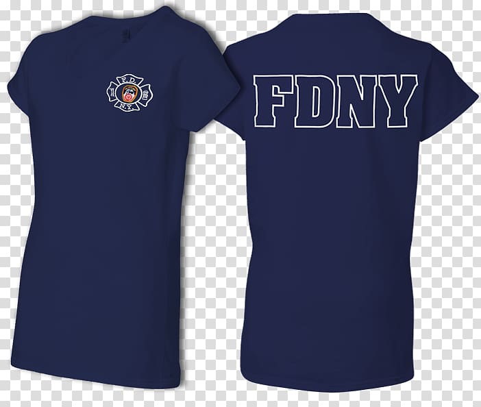T-shirt New York City Fire Department Polo shirt, T-shirt transparent background PNG clipart