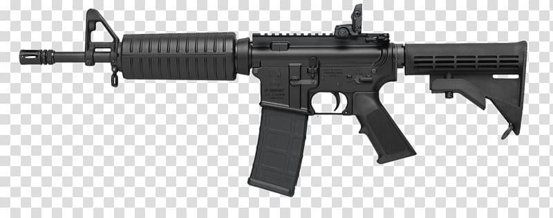 M4 carbine Colt AR-15 Colt\'s Manufacturing Company AR-15 style rifle Assault rifle, assault rifle transparent background PNG clipart