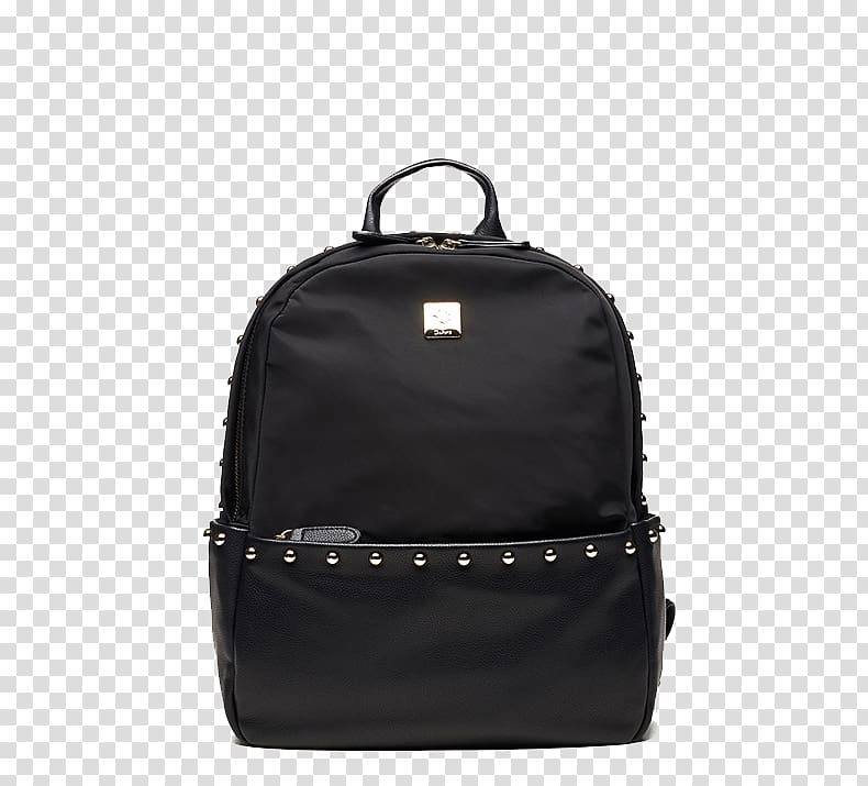 Handbag Leather Backpack Brand, Daphne black backpack transparent background PNG clipart