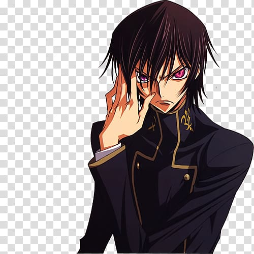 Lelouch Lamperouge C.C. Light Yagami Character, Manga boy transparent background PNG clipart