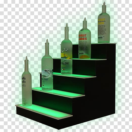 Floating shelf Light-emitting diode Table, light transparent background PNG clipart