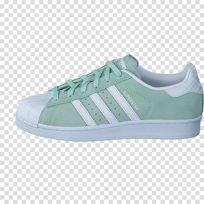 Adidas Superstar Sneakers Skate shoe, mint and ice transparent background PNG clipart