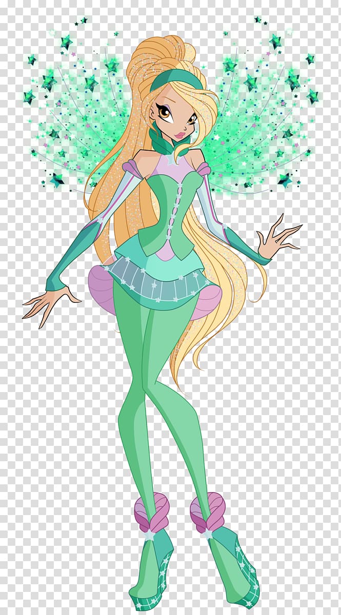 Bloom Aisha Winx Club, Season 1 Winx Club, Season 5 Fairy, Rainbow love transparent background PNG clipart