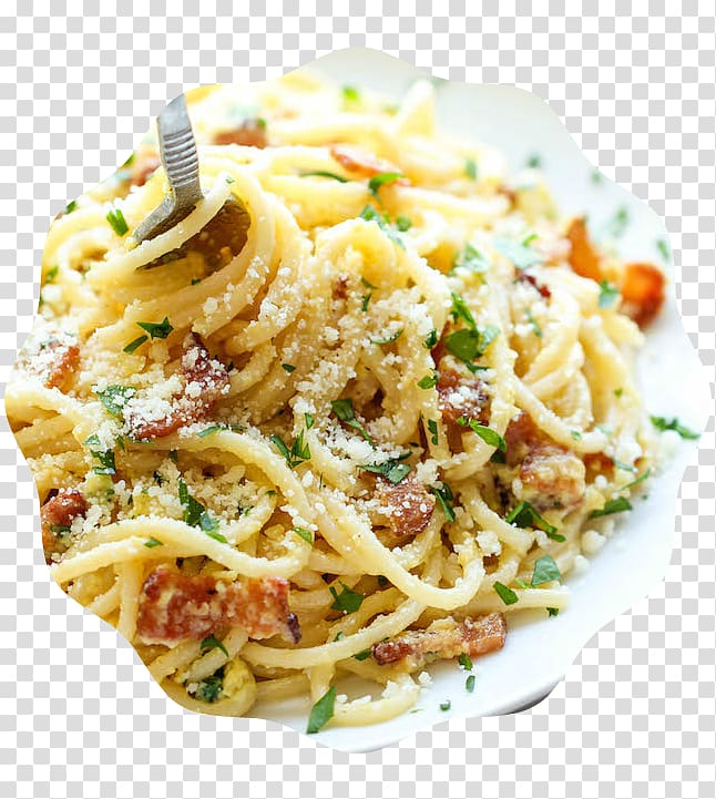 Spaghetti aglio e olio Spaghetti alla puttanesca Carbonara Pizza Caesar salad, pizza transparent background PNG clipart