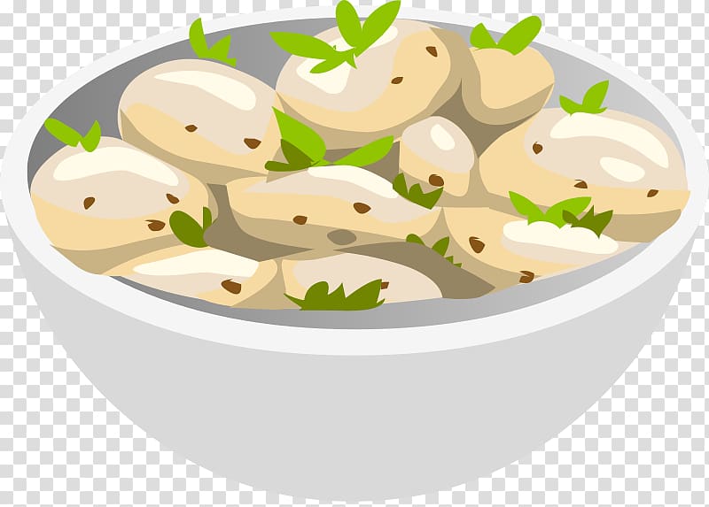 Potato salad Macaroni salad Pasta salad Baked potato, Salads transparent background PNG clipart