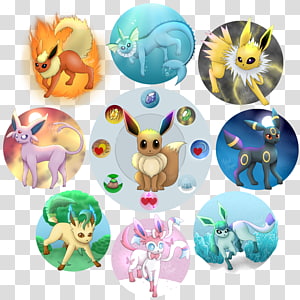 Vaporeon, Flareon, Glaceon, Jolteon, Leafeon, And Etc - Desenho Para Colorir  Das Evolucoes De Eevee, HD Png Download , Transparent Png Image - PNGitem