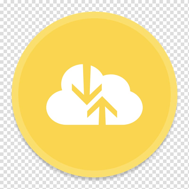 symbol yellow, Microsoft Document Connection transparent background PNG clipart