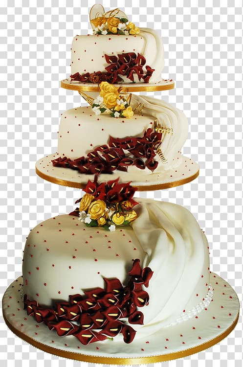 Wedding cake Chocolate cake Birthday cake Frosting & Icing, wedding cake transparent background PNG clipart