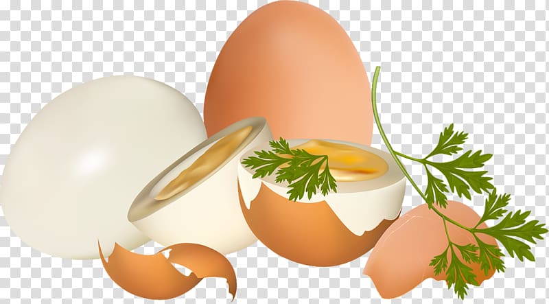 Eggshell Chicken egg, Egg transparent background PNG clipart
