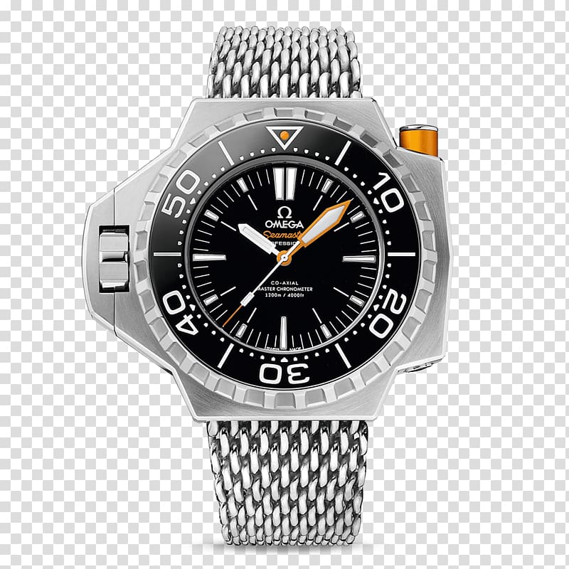 Omega Seamaster Omega SA Coaxial escapement Chronometer watch, watch transparent background PNG clipart