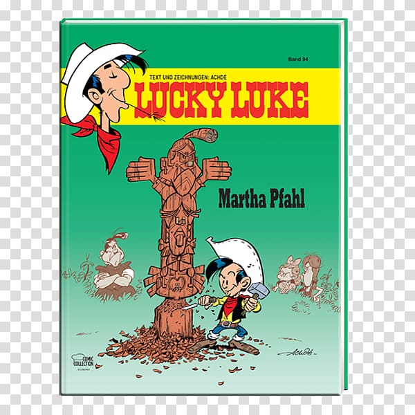 Kid Lucky, Statue Squaw L'apprenti cow-boy Lucky Luke 94: Lucky Kid – Martha Pfahl, LUCKY LUKE transparent background PNG clipart