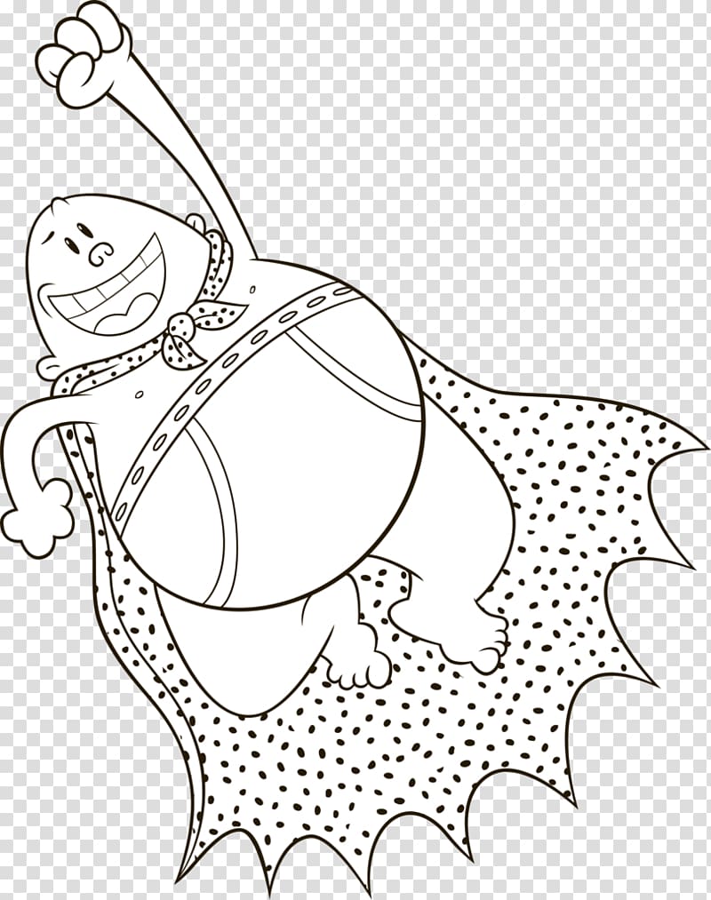 Drawing Visual arts Line art, captain underpants transparent background PNG clipart