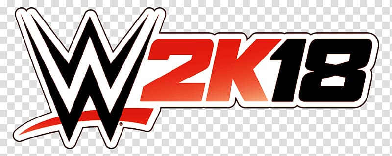 WWE 2K18 logo, WWE 2K18 WWE 2K17 WWE SmackDown! vs. Raw NBA 2K18, WWE Logo transparent background PNG clipart