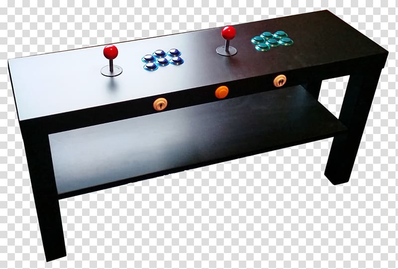 Table Arcade game Retrogaming Arcade cabinet Arcade controller, table games transparent background PNG clipart