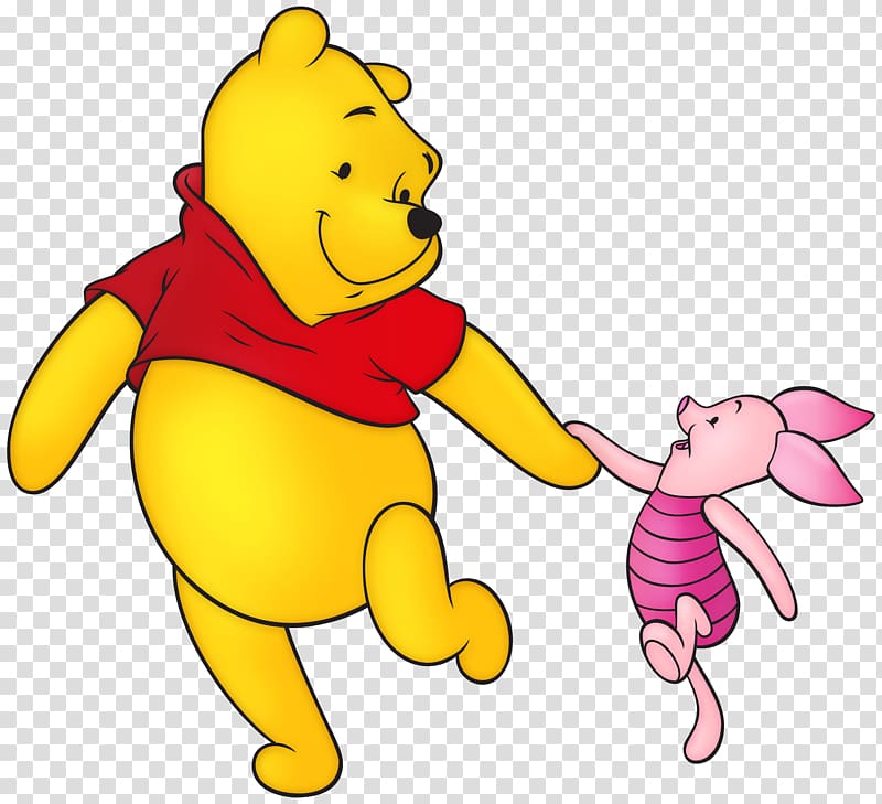 Winnie the Pooh and Piglet illustration, Piglet Winnie the Pooh Tigger , Winnie the Pooh and Piglet Free transparent background PNG clipart