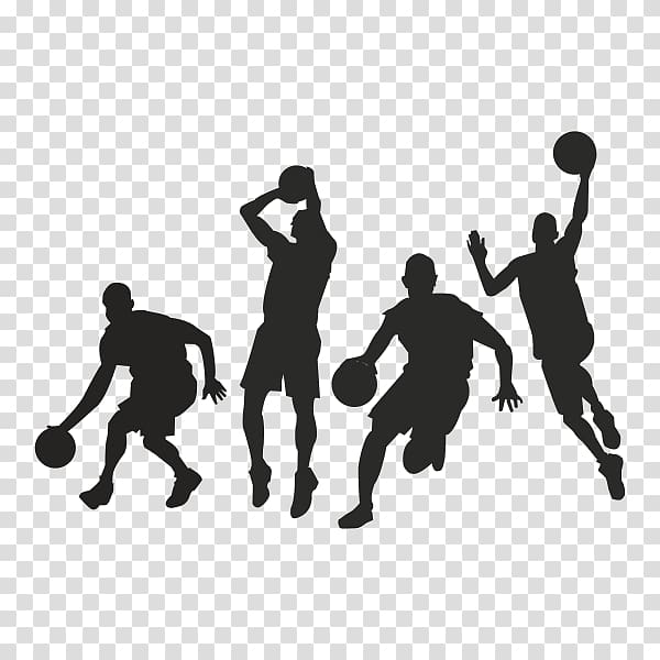 Basketball Athlete Wall decal Sticker, basketball transparent background PNG clipart