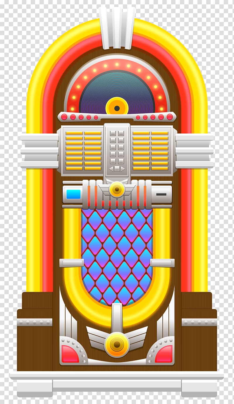 Jukebox 1950s Clothing , Jukebox transparent background PNG clipart