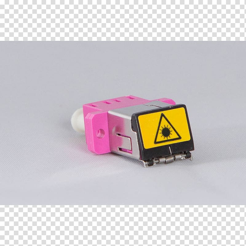 Multi-mode optical fiber Optical fiber connector Adapter Electrical connector, shutter door transparent background PNG clipart