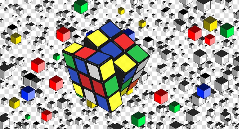 Rubiks Cube Pixabay, Dynamic Cube transparent background PNG clipart
