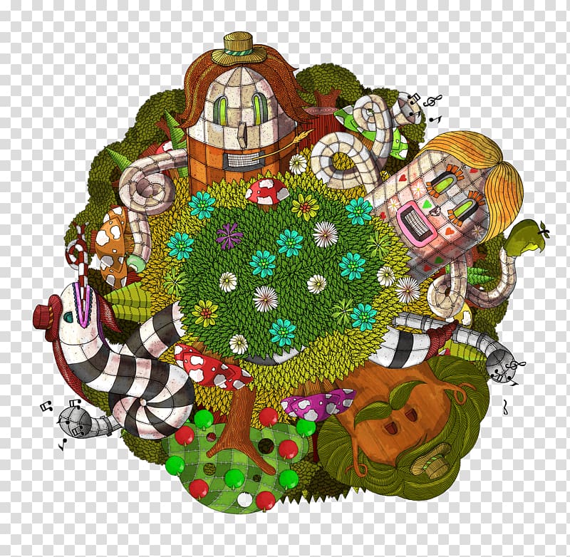 Tree Christmas ornament, tmall home improvement festival transparent background PNG clipart