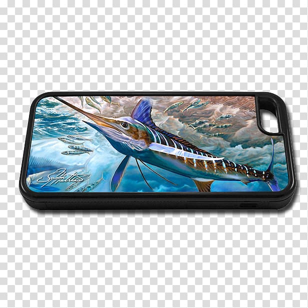 iPhone 5s OtterBox Apple Art, marlin fish transparent background PNG clipart