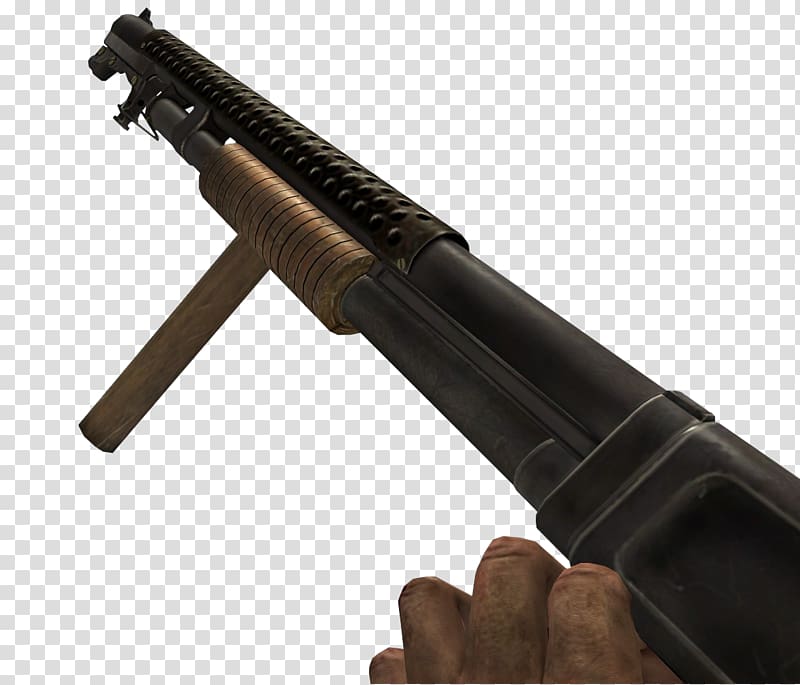 Call of Duty: World at War Call of Duty: WWII Firearm Winchester Model 1897 Shotgun, guns transparent background PNG clipart