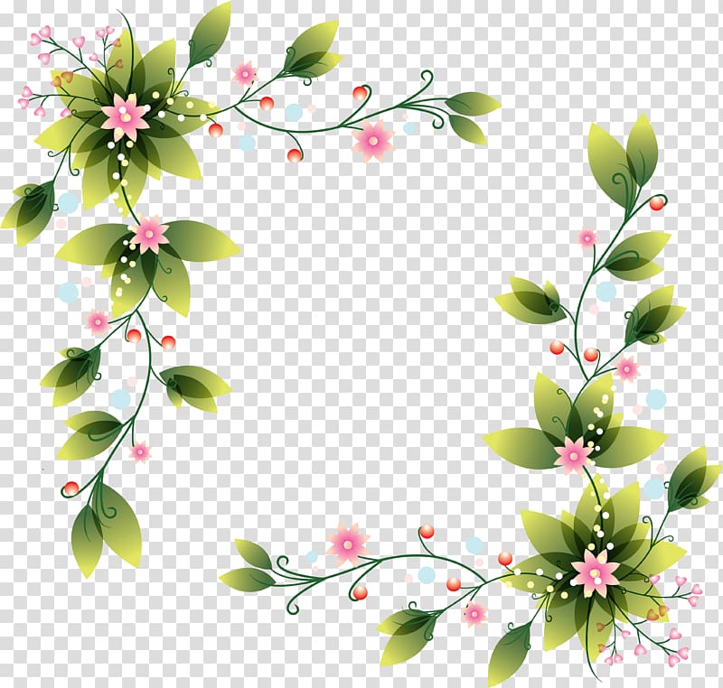 Frames Floral design Flower , flower transparent background PNG clipart