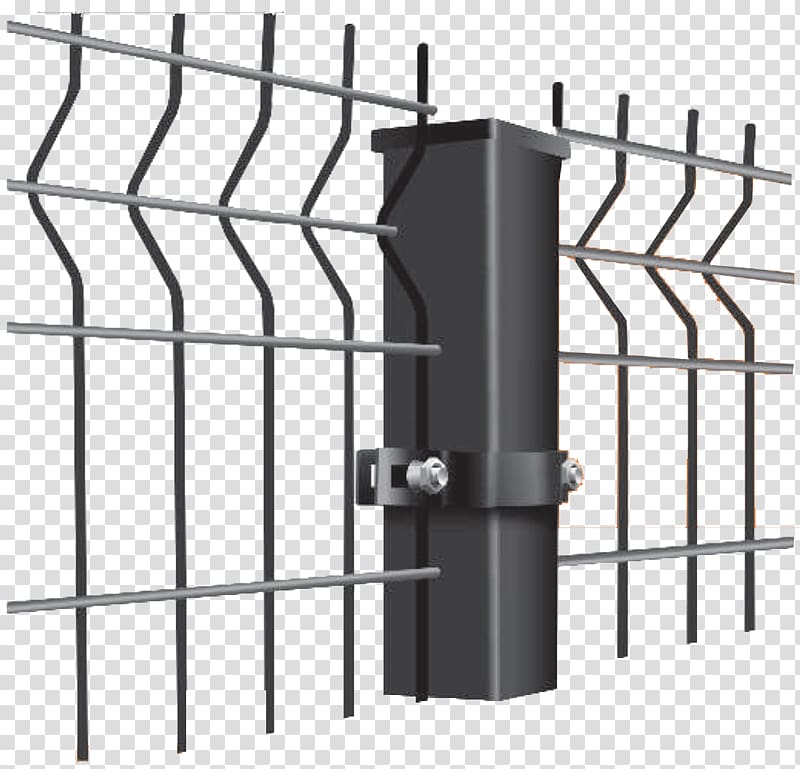 Welded wire mesh fence Chain-link fencing Electric fence Palisade, interlocking transparent background PNG clipart