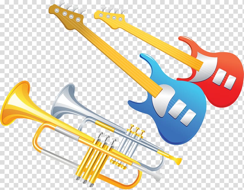 Trumpeter Musical instrument Tuba, Queen musical poster material guitar transparent background PNG clipart