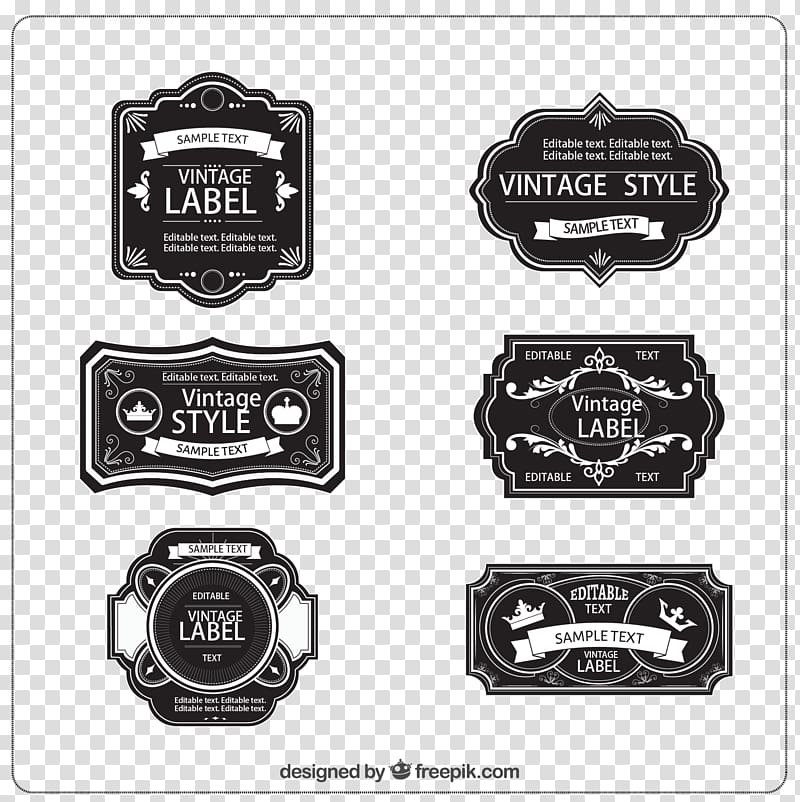 vintage label lot, Vintage clothing Label Etiquette, label,Retro label,style,Retro,Retro label transparent background PNG clipart