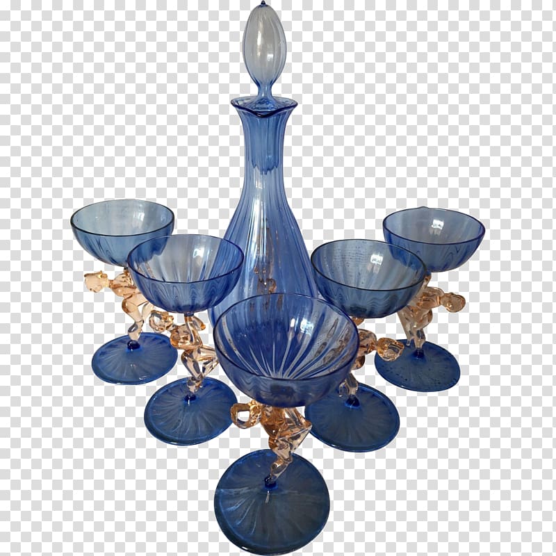 Decanter Art glass Chandelier Tableware, glass transparent background PNG clipart