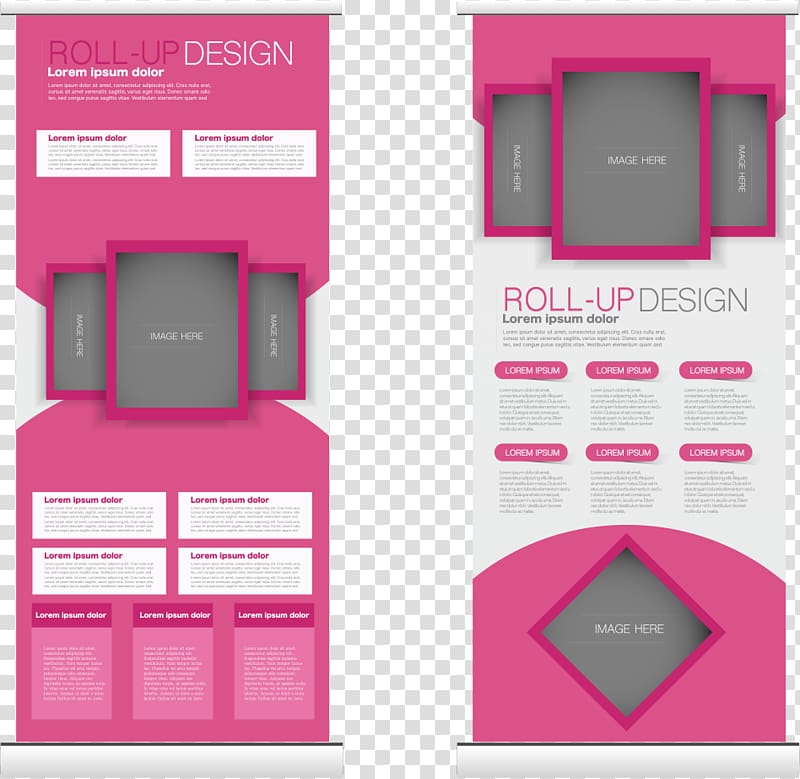 roll-up design, red box Roll transparent background PNG clipart