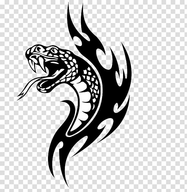 Snake Vipers Tattoo , snake transparent background PNG clipart