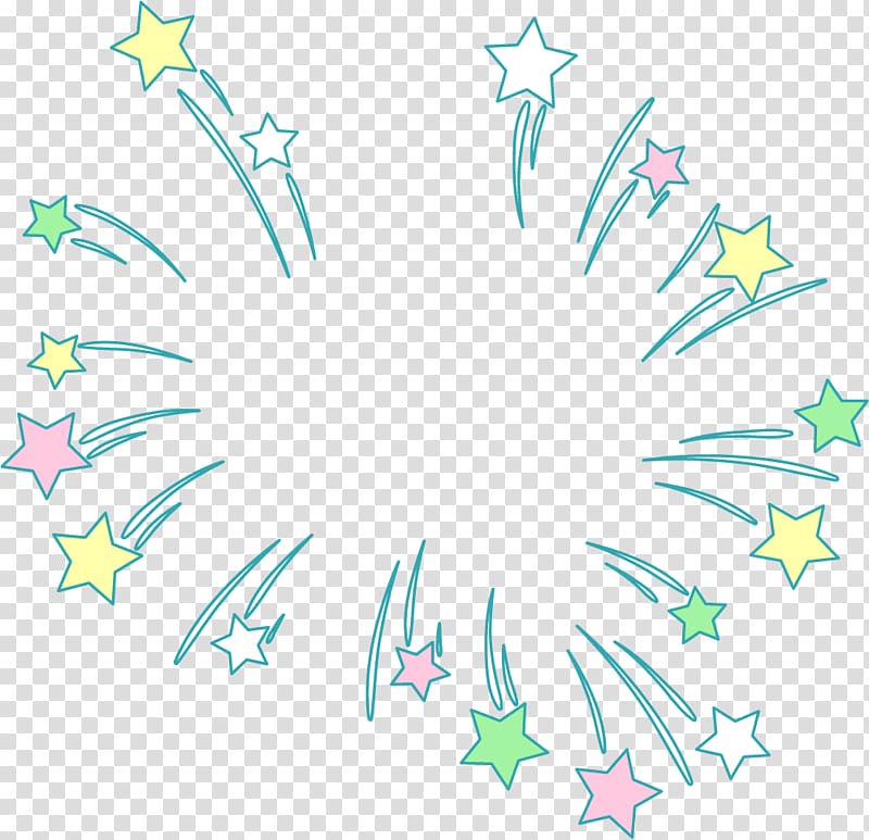 colorful stars decorative pattern transparent background PNG clipart