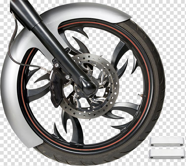Car Harley-Davidson Fender Custom motorcycle, fat bike fenders transparent background PNG clipart